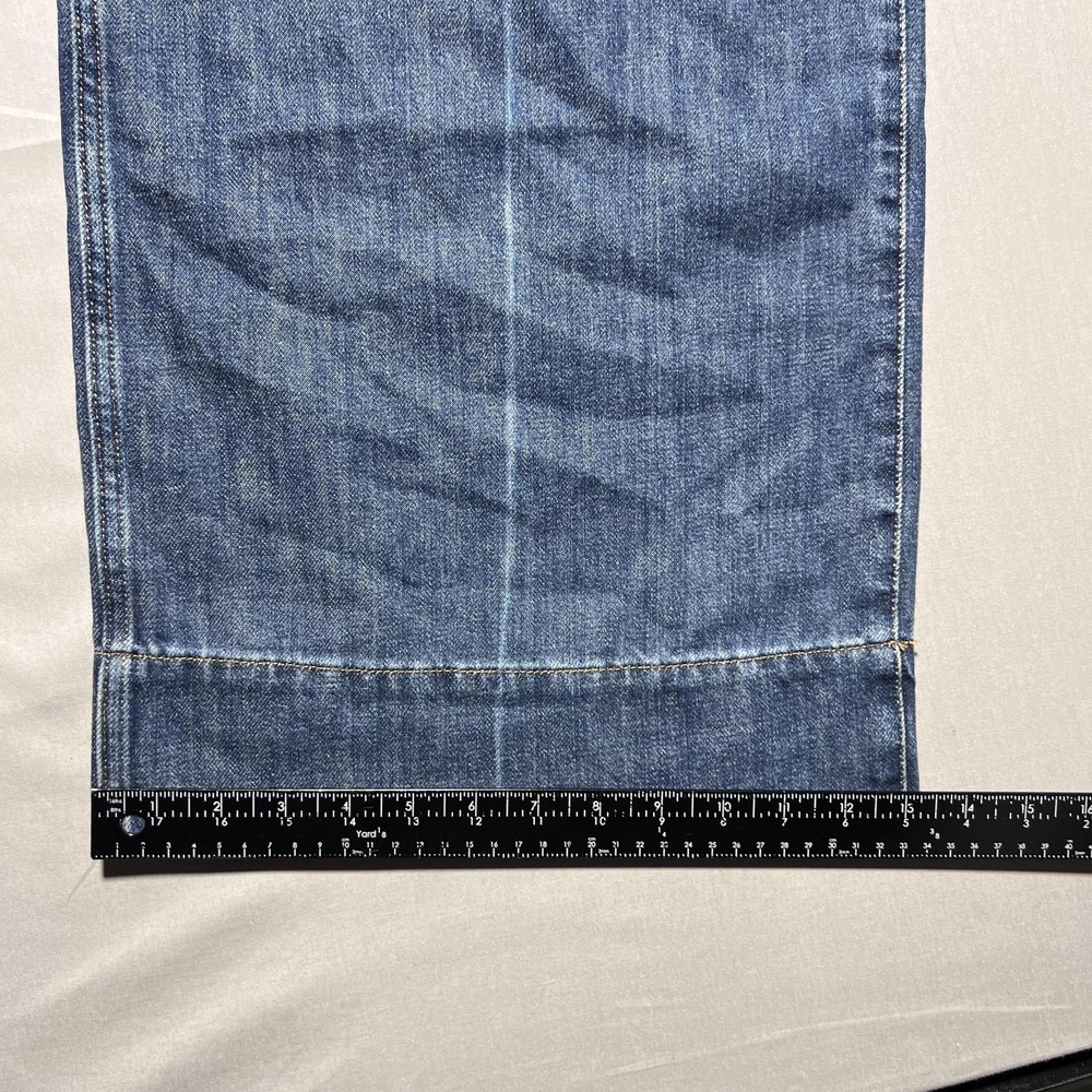 Madewell Superwide-Leg Jeans Softdrape Edition Womens 32 Blue High Waist - Picture 15 of 15